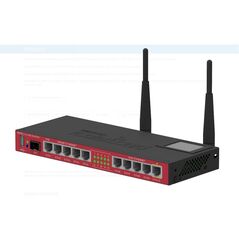 Wireless access point mikrotik rb2011uias-2hnd-in, 5xlan fas ethernet ,5xlan gigabit, sfp cage, usb, lcd, poe output on eth10, 2.4ghz 1000mwap, 600mhz cpu, 128mb ram,  Access point & Range Ext. | electropc.ro