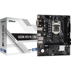 H510m-hdv/m.2 se supports 10th gen & 11th gen intel® core™ processors (lga1200)2x ddr4 1 pcie 4.0 x16, 1 pcie 3.0 x1,  Placi de baza | electropc.ro