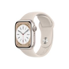 Apple watch s8 cellular 45mm starlight aluminium case with starlight sport band - regular,  SmartWatch-uri | electropc.ro