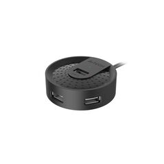 Hub extern a4tech hub-20, viteza transfer de date pana la 480 mbps porturi usb-a: usb 2.0 x 4, conectare prin usb , cablu 1.5 m, negru,  Hub-uri USB | electropc.ro