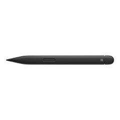 Microsoft surface slim pen 2 - stylus activ - 2 butoane - bluetooth 5.0 - negru mat - comercial - pentru surface book, book 2, book 3, go, go 2, go 3, hub 2s 50", hub 2s 85", laptop, laptop 2, laptop 3, laptop 4, laptop studio, pro (mijlocul lui 2017), pr,  8WX-00002