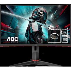 Monitor wled aoc cq27g2u/bk, 27inch, qhd va, 1 ms, 144 hz, negru,  Monitoare LED | electropc.ro