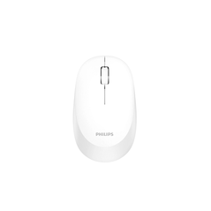 Mouse philips spk7307wl, wireless, 2.4ghz, optic, 3 butoane, 1600 dpi, silent, ambidextru, alb,  Mouse | electropc.ro