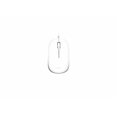 Mouse serioux cu fir, optic, noblesse 9800m, 1000dpi, alb-gri, ambidextru, blister, cablu 1.6m, usb,  Mouse | electropc.ro