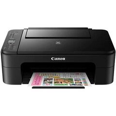 Multifunctional inkjet color canon pixma ts3355 black, dimensiune a4 (printare, copiere, scanare), viteza 7.7ipm alb-negru, 4ipm color, rezolutie 4800x1200 dpi, alimentare hartie 60 coli, imprimare fara margini, scanner cu suport plat cis, rezolutie scana,  Multifunctionale Inkjet | electropc.ro