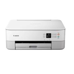 Multifunctional inkjet color canon pixma ts5351awh white, dimensiune a4 (printare, copiere, scanare), viteza 13ipm alb-negru, 6.8ipm color, rezolutie 4800x1200 dpi, alimentare hartie 100 coli, imprimare fara margini, scanner cu suport plat cis, rezolutie ,  Multifunctionale Inkjet | electropc.ro