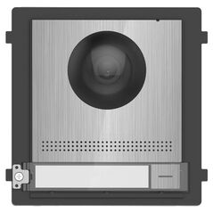 Post videointerfon de exterior pentru blocuri hikvision ds-kd8003-ime1 (b)surface low illumination 2 mp hd ir camera , ethernet 10/100 mbps self-adaptive ethernet, door control 2, breakdown voltage: 36 v, power supply 12 vdc/poe, 4 w, working temperature:,  Video | electropc.ro