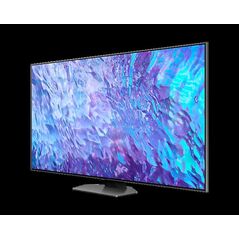Televizor smart qled samsung 85q80c 216 cm (85") 4k ultra hd wi-fi negru,  Televizoare | electropc.ro