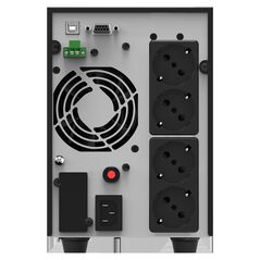 Ups njoy echo pro 2000, 2000va/1600w, on-line, led, 3 prize schuko,  UPS | electropc.ro