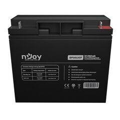 Acumulator njoy gp1812cf 12v 57.50w/cell  battery model gp1812cf voltage 12v power (1,65v/cell@15 min) 57.50w/cell type vrla - maintanance free designed floating life 3~5 years nominal operating temp. range 25o c ± 3o c terminal t3 construction container ,  Accesorii UPS-uri | electropc.ro
