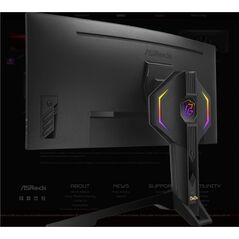 Asrock 34" curved gaming monitor, rezolutie: wqhd 3440x1440, refresh rate: 165hz, timp raspuns: 1ms (mprt), unghi vizualizare: 178, flicker free, interfata: 2 x hdmi™ 2.0,1 x displayport™ 1.4, antena wi-fi integrata, anti-glare, luminozitate:550 cd/m², co,  Monitoare LED | electropc.ro