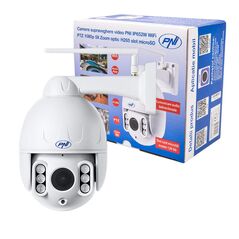 Camera supraveghere video pni ip652w wifi ptz 1080p 2mp 5x zoom optic, stand-alone, h265 slot microsd night vision 50m ip66 alarma detectie miscare comunicare audio bidirectionala, senzor: 1/2.8" sony307 cmos, rezolutie: 1920x1080, 640x352, 320x176, lenti,  Camere supraveghere IP | electropc.ro