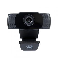 Camera web pni cw1850 full hd 1080p 2mp, usb, clip-on, microfon stereo incorporat, senzor:  cmos 1/3", unghi vizualizare: 90°, lentila: 3.6mm, dimensiune / greutate: 78 x 33 x 33 mm / 119 g, focus manual.,  Camere Web | electropc.ro