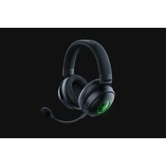 Casti cu micofon razer kraken v3 pro wireless with haptic technology, 20 hz – 20 khz, 32ohm, 96db, driver 50mm, black,  Casti audio | electropc.ro