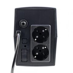 Ups pni safepc e650va, putere 390w, 1.8a, iesire 2 x 230v, ecran lcd acumulator 7.2a inclus, capacitate: 12v/7ah, timp backup: 8 minute (utilizare la jumatate din capacitate), durata reincarcare: 8h, dimensiuni: 295 x 135 x 90 mm / 4.6 kg.,  UPS | electropc.ro