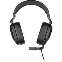 Casti gaming cu microfon corsair hs65 surround, dolby audio 7.1, over- head, 20hz - 20 khz, 32k ohms @ 1 khz, lungime cablu: 1.8m, adaptor 3.5mm la usb, carbon,  Casti audio | electropc.ro