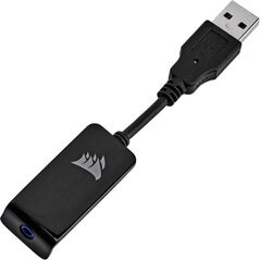 Casti gaming cu microfon corsair hs65 surround, dolby audio 7.1, over- head, 20hz - 20 khz, 32k ohms @ 1 khz, lungime cablu: 1.8m, adaptor 3.5mm la usb, carbon,  Casti audio | electropc.ro