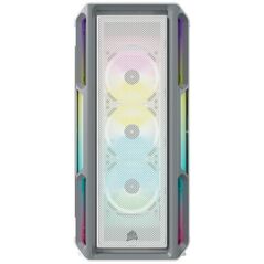 Icue 5000t rgb tempered glass mid-tower atx pc case — white,  Carcase | electropc.ro