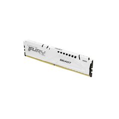 Memorie ram kingston, dimm, ddr5, 32gb, 5600mhz, cl40, 1.35v, fury beast white, rgb,  Memorii RAM Desktop | electropc.ro