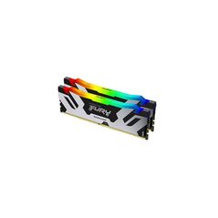 Memorie ram kingston, dimm, ddr5, 32gb, 7200mhz, cl38, 1.35v, fury renegade white, rgb, kit of 2,  Memorii RAM Desktop | electropc.ro