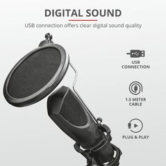 Microfon trust gxt 232 mantis streaming mic,  Microfoane | electropc.ro