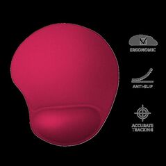 Mouse pad trust bigfoot mouse pad, small, red,  Mousepad | electropc.ro