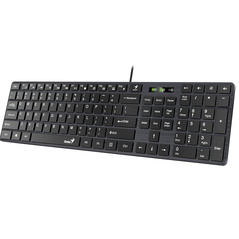 Tastatura genius slimstar 126, cu fir, neagra,  Tastaturi | electropc.ro