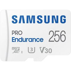 Card de memorie microsd samsung,pro endurance mb-mj128ka/eu, 256gb, cu adaptor, class 10  MB-MJ256KA/EU