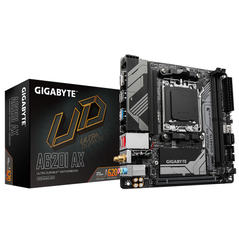 Mb gigabyte a620i ax (rev. 1.0) am5, 2xddr5, 1x display port, 1x hdmi, mini-itx https://www.gigabyte.com/motherboard/a620i-ax-rev-10/sp#sp,  Placi de baza | electropc.ro