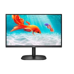 Monitor 21.5" aoc 22b2da, fhd 1920*1080, 75 hz, wled, va, 16:9, 4 ms, 3000:1, 250 cd/ mp, 178/178, antiglare + 3h, vesa 100*100, boxe 2* 2w, hdmi 1.4 x 1, vga, cablu hdmi inclus, flicker-free, low blue light, kensington lock, culoare negru,  Monitoare LED | electropc.ro