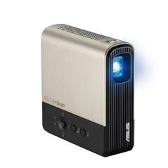 Proiector portabil asus zenbeam e2, dlp led 30.000 ore, wvga 854* 480, max fhd 1920*1080, 300 led lumeni, 400:1, 16:9, boxa 5w, hdmi, usb-a: x 1 (power output 5v/1a, usb wifi dongle), proiectie wireless, dimensiune maxima imagine 100" la maxim 2.8 m, bate,  Videoproiectoare | electropc.ro