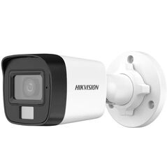 "camera de supraveghere hikvision mini bullet ds-2ce16k0t-lpfs(2.8mm) 5mp; smart hybrid light audio; senzor: 3k cmos; rezolutie 5mp;iluminare: 0.01 lux @ (f1.6, agc on), 0 lux with ir, day & night icr; lentila: 2.8 mm,2.8 mm, horizontal fov: 104.9°, verti,  Camere supraveghere | electropc.ro