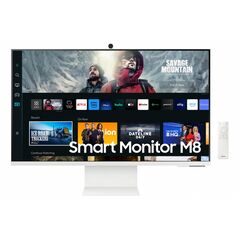 Monitor smart samsung ls32cm801uuxdu 32 inch, panel type: va, resolution:3840 x 2160, aspect ratio: 16:9,  refresh rate:60hz, response time gtg: 4 ms, brightness: 400 cd/m², contrast (static): 3000:1, color gamut (ntsc/srgb/adobe rgb/dci-p3): 99% srgb, hd,  Monitoare LED | electropc.ro
