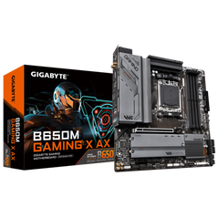 Placa de baza gigabyte b650m gaming x ax am5        amd socket am5：supports amd ryzen™ 7000 series processors     unparalleled performance：direct 6+2+1 phases digital vrm solution     dual channel ddr5：4*smd dimms with amd expo™ & intel® xmp memory module,  Placi de baza | electropc.ro