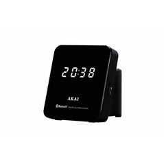 Radio cu ceas akai acrs-4000, bluetooth 5.0 2.5w, negru,  Radio cu ceas & portabile | electropc.ro