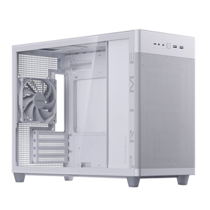 Carcasa asus ap201 prime white tempered glass,  Carcase | electropc.ro
