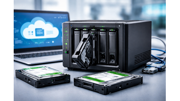 NAS pentru firme – Soluția profesională de stocare și backup securizat | electropc.ro