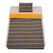Set de pat single bumbac grey/orange,  Lenjerii de pat | electropc.ro