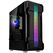 Carcasa kolink inspire k10 argb mid-tower tempered glass negru, preinstalled fans 1x 120 mm,  Carcase | electropc.ro