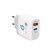 Alim. retea spacer qc usb-a&c 18w, alb,  Incarcatoare telefoane | electropc.ro