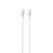 Cablu serioux type-c - type-c lungime: 100 cm ieșire: 65w tip cablu: usb-c la usb-c culoare: alb funcție: încărcare și sincronizare,  Cabluri periferice | electropc.ro