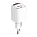 Incarcator retea serioux,intrare ac100-240v~ 50/60hz 0.7a max,pd ieșire: 5v-3a, 9v-3a, 12v-2.5a, 15v 2a, 20v=1.5a (30w), qc ieșire: 5v-3a, 9v-2a, 12v=1.5a (18w), pd+qc=5v=3.6a, total: 30w max, cablu type-c - type c 1m inclus,  Incarcatoare telefoane | electropc.ro