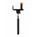 Serioux selfie stick, jack 3.5mm connectivity, adjustable size 29-115cm, max supported weight 500gr, adjustable phone support 6.5-8.7cm, compatible android 3.0 / ios 7.0 or newer versions, weight 130g, black,  Accesorii | electropc.ro