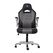 Scaun gaming/racing x by serioux, ares, ajustabil, piele sintetica, piston pe gaz, manere reglabile, baza stea cu 5 picioare, greutate maxima admisa 100kg, negru/gri,  Scaune gaming | electropc.ro