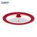 Capac sticla cu margine din silicon ajustabila pe 3 dimensiuni 28/30/32 cm, rosu, cooking by heinner,  Oale si cratite | electropc.ro