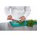 Tocator haccp gn1/1, 53x32.5x2 cm, verde, chef line , cooking by heinner,  Tocatoare | electropc.ro