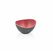 Bol oval bicolor,  plastic 14 x 12.5 x 7.5 cm, rosu, art of dining by heinner,  Farfurii & Boluri de Servire | electropc.ro