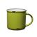 Cana  vintage  verde, ceramica, 450 ml ; diametru: 10 cm  inaltime 9.5 cm,  Cani & Cesti | electropc.ro