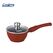 Caserola aluminiu+capac 16x8cm, 1.3 l, calabria, cooking by heinner,  Tigai si seturi | electropc.ro