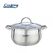 Semioala inox+capac, 24 x 13.5 cm, 6.1 l, amira, cooking by heinner,  Tavi copt | electropc.ro